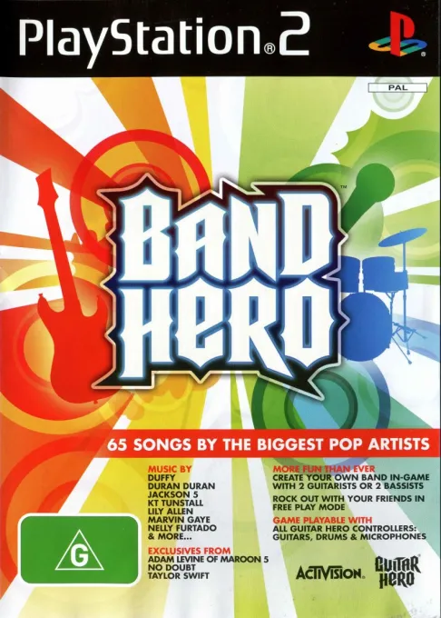 Band Hero (Europe, Australia) (En,Fr,De,Es,It)